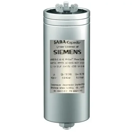 خازن سیلندری سه فاز